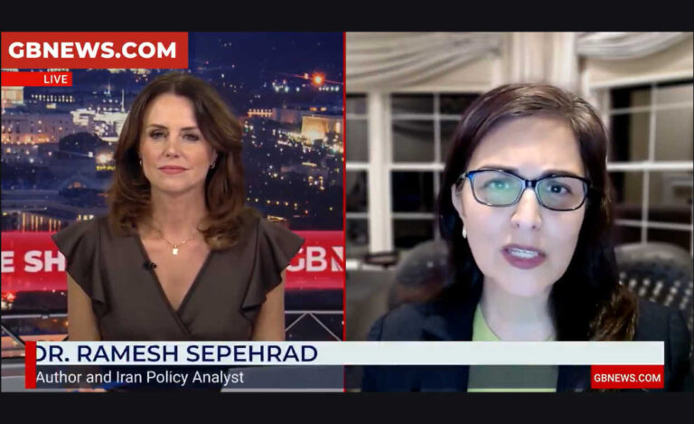 جي بي نيوز: الدكتورة سبهراد تؤكد أن المعركة الحقيقية تجري داخل إيران بين الشعب والنظام لإسقاط الولي الفقيه في مقابلة مع شبكة جي بي نيوز البريطانية، أكدت الدكتورة رامش سبهراد،