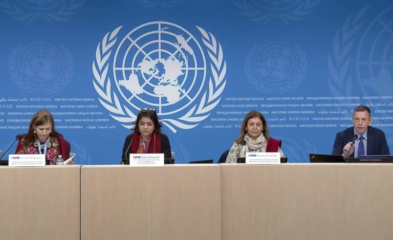 تقرير أممي: تصاعد الإعدامات والاستهداف الممنهج لأنصار منظمة مجاهدي خلق من قبل النظام الإيراني قدمت البعثة الدولية المستقلة لتقصي الحقائق تقريراً شاملاً إلى الدورة الحادية والستين