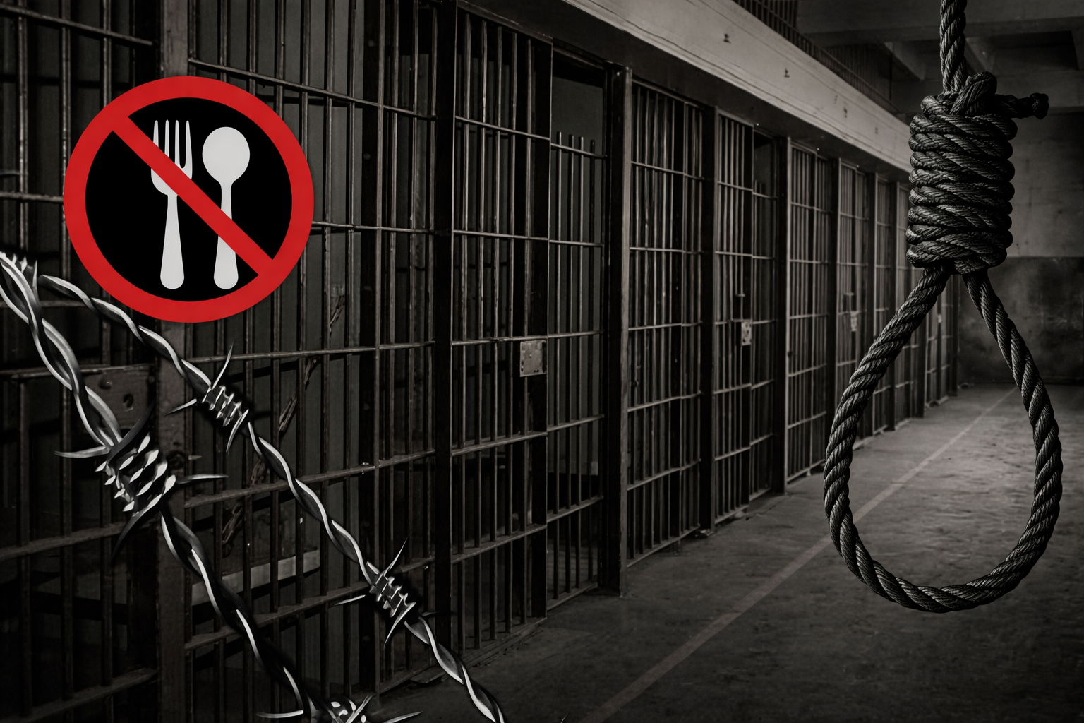 إضراب السجناء السياسيين في 56 سجناً: حملة "ثلاثاء لا للإعدام" تتحدى آلة القمع وتطالب بإنقاذ المعتقلين تدخل حملة "ثلاثاء لا للإعدام" أسبوعها الثالث عشر بعد المائة بعزيمة لا تلين، حيث أعلن السجناء السياسيون استمرار إضرابهم الشامل عن الطعام في ستة وخمسين