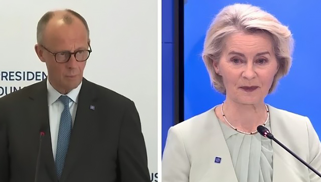 المستشار الألماني ميرتس: النظام الإيراني يماطل لكسب الوقت، وأوروبا تطالب بزيادة الضغوط والإنهاء القاطع لبرنامجه النووي على هامش قمة قادة الاتحاد الأوروبي المنعقدة في قبرص