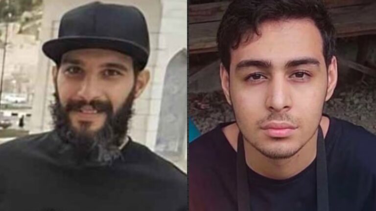 إيران .. إعدامٌ إجرامي لاثنين من الثائرين الشجعان محمد أمين بيگلري وشاهين واحدپرست في صباح اليوم الأحد 5 أبريل، تمّ إعدام ثائرين شجاعين هما محمد أمين بيگلري وشاهين واحدپرست وشنقهما.