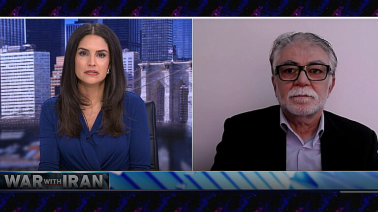 شبكة إيه بي سي نيوز: حرس النظام الإيراني يسعى لجر أمريكا لحرب استنزاف، والمقاومة المنظمة هي الحل الوحيد في مقابلة تلفزيونية مع شبكة إيه بي سي نيوز ABC News بُثت في 24 أبريل 2026