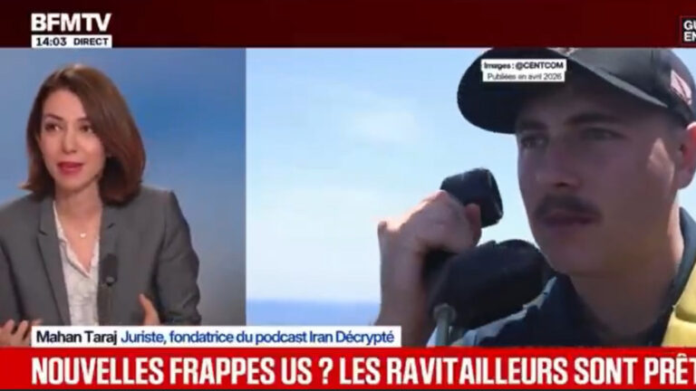 شبكة BFMTV الفرنسية:النظام الإيراني يستغل الحرب لتكثيف قمع الداخل، والخطر الحقيقي هو انتفاضة الشعب في مقابلة تحليلية معمقة مع شبكة BFMTV الفرنسية، سلطت