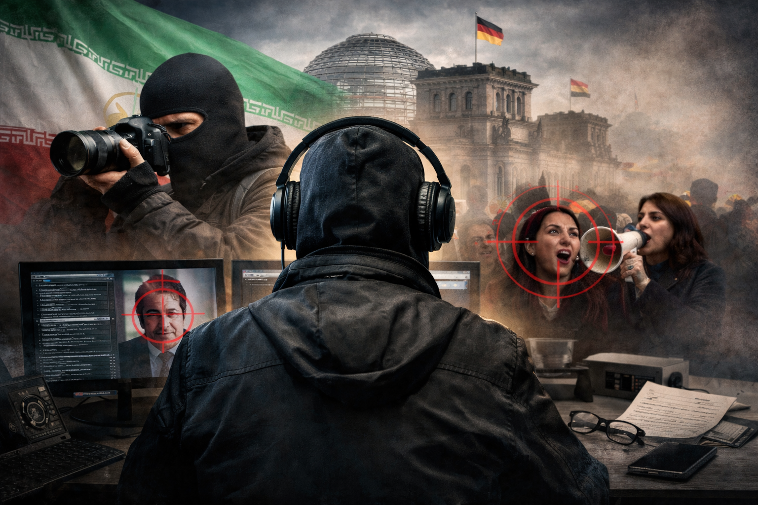 تقرير للبرلمان الألماني: مخابرات النظام الإيراني تصعد من تجسسها وترهيبها ضد المعارضة أفاد تقرير إخباري مبني على معلومات نُشرت على الموقع الرسمي للبرلمان الألماني بأن أجهزة المخابرات التابعة للنظام الإيراني