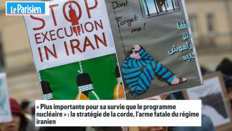 صحيفة لو باريزيان: استراتيجية المشنقة.. السلاح الأهم لبقاء النظام الإيراني وسط صمت عالمي المشنقة أهم من البرنامج النووي نشرت صحيفة لو باريزيان الفرنسية، في تقرير لها يوم الأحد 26 أبريل