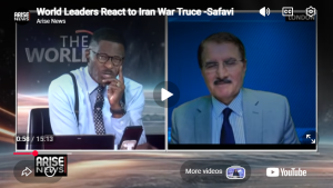 علي صفوي عبر أرايز نيوز: وقف إطلاق النار نافذة للانتفاضة، ولا بديل عن إسقاط ديكتاتورية الولي الفقيه في مقابلة تلفزيونية شاملة عبر قناة أرايز نيوز، قدم السيد علي صفوي، ع