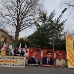 برلين: اليوم الخامس والأربعون لاعتصام الإيرانيين الأحرار أمام سفارة النظام الإيراني دعمًا لانتفاضة الشعب في تحدٍ مستمر لآلة القمع، ومساندةً حقيقية لانتفاضة الشعب الإيراني