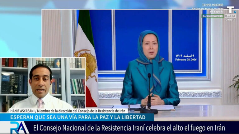 تلفزيون إل تورو: انتهاء الحرب يعرّي النظام والسلام الفعلي رهن بإسقاط الولي الفقيه في مقابلة حصرية ومفصلة بثتها قناة إل تورو ، قدم حنيف باقر زاده، تقييماً استراتيجياً