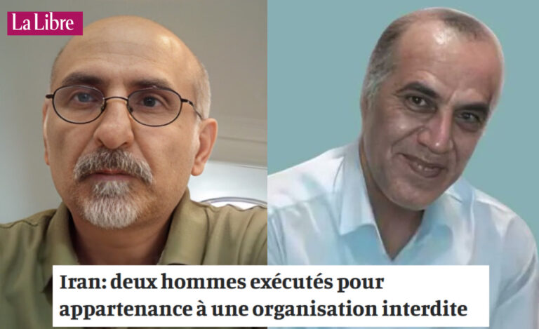 صحيفة لا ليبر البلجيكية: إعدام سجينين في إيران لانتمائهما إلى منظمة مجاهدي خلق نشرت صحيفة لا ليبر البلجيكية تقريراً يسلط الضوء على إقدام السلطات في طهران