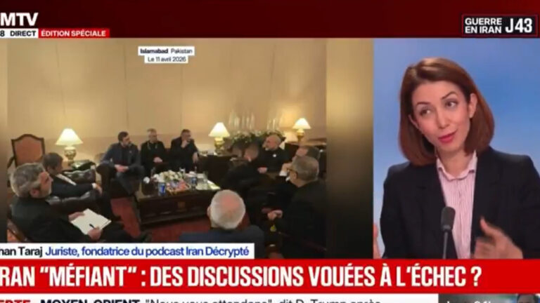 ماهان تاراج عبر بي إف إم الفرنسية: النظام الإيراني يرتعب من السلام، والهدنة أسقطت رهان ابن الشاه على الحرب في إطلالة تحليلية معمقة عبر شاشة بي إف إم