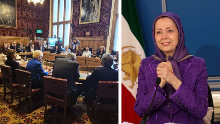 مريم رجوي: الشعب الإيراني والسجناء السياسيون هم من يدفعون ثمن الصمت أمام الإعدامات يوم الثلاثاء 28 أبريل، عُقد مؤتمر في البرلمان البريطاني بعنوان «الإعدامات السياسية في إيران وضرورة دعم الحكومة المؤقتة