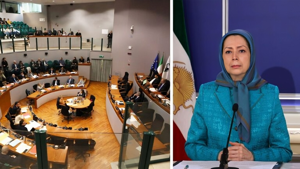 مريم رجوي: أي نظام يُبنى على الخوف لن يدوم عقد مجلس محافظة ماركي الإيطالية جلسة رسمية ناقش في التطورات في إيران ووجهت السيدة مريم رجوي الرئيسة المنتخبة من قبل المقاومة الإيرانية