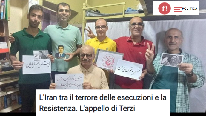 جوليو تيرزي: إيران بين رعب الإعدامات والمقاومة المنظمة في مقال تحليلي نُشر على موقع فورميكي الإيطالي، سلط الدبلوماسي والوزير الايطالي السابق جوليو تيرزي الضوء
