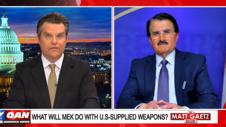 وحدات المقاومة هي البديل القادر على إسقاط النظام الإيراني.. ومسيرة باريس ستكون حاسمة في مقابلة تلفزيونية مع قناة وان أمريکن نيوز، سلط عضو المجلس الوطني للمقاومة الإيرانية، علي صفوي، الضوء على الدور المحوري لوحدات المقاومة في الداخل