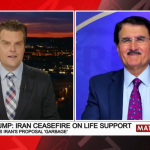 علي صفوي لشبكة OANN الأمريكية: نظام الولي الفقيه يحتضر، والتغيير الديمقراطي في إيران بات حتمياً في مقابلة تلفزيونية هامة ومكثفة عبر شبكة وان أمريكا نيوز الأمريكية، أجرى عضو لجنة الشؤون الخارجية