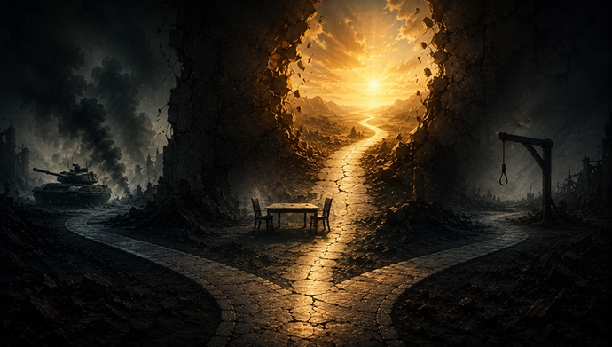في ظل الحرب وصمت العالم.. كيف يحطم الإيرانيون آلة القمع والمشانق؟ ما هو مستقبل هذه الحرب؟ هذا السؤال المقتضب هو الأكثر تداولاً في حوارات الإيرانيين في الداخل والخارج؛
