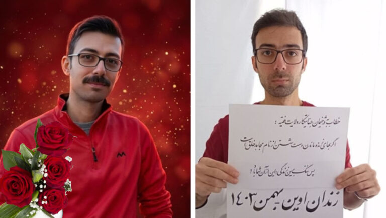 إضاءة في ظلام الزنازين.. رسالة وحيد بني عامريان الأخيرة إلى والدته في الرابع من أبريل 2026، نفذ النظام الإيراني حكم الإعدام على وحيد بني عامريان، السجين السياسي الشاب البالغ من العمر 33