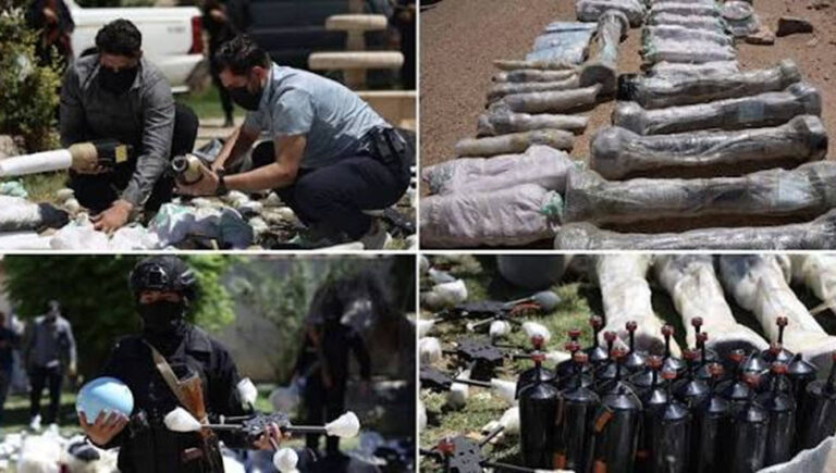 سوريا تحبط خلال 72 ساعة شحنتين إيرانيتين من الصواريخ والطائرات المسيّرة كانت في طريقهما إلى حزب الله أعلنت السلطات السورية إحباط ثاني شحنة أسلحة منسوبة للنظام الإيراني خلال أقل من 72 ساعة