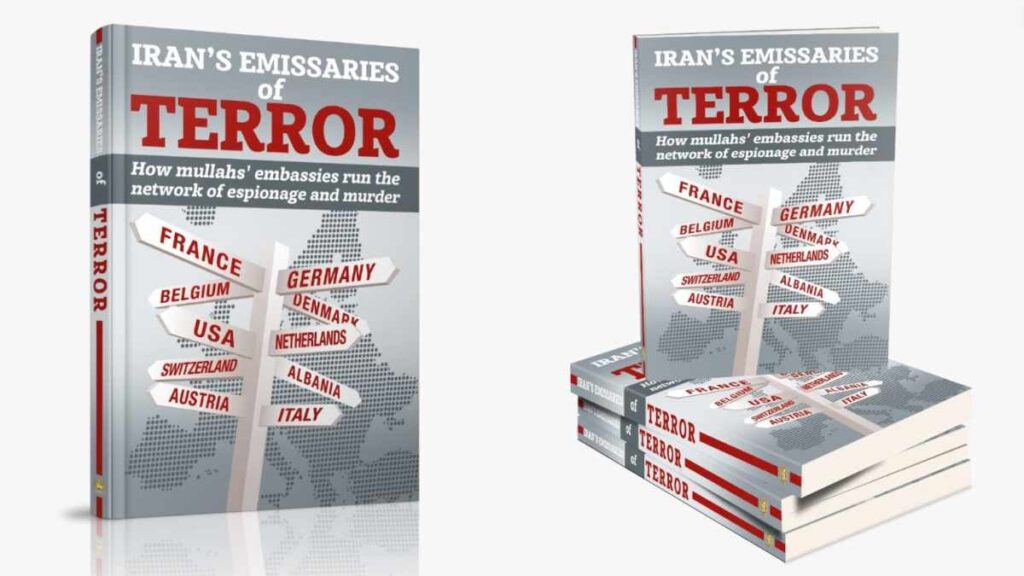 رسم توضيحي لشبكات الإرهاب العابرة للحدود المرتبطة بالنظام الإيراني واستهدافها للمعارضين والمنشآت الغربية.
