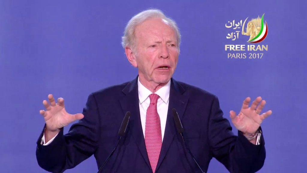 Joseph Lieberman - Free Iran Grand Gathering