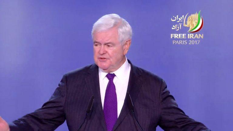 Newt Gingrich - Free Iran Grand Gathering