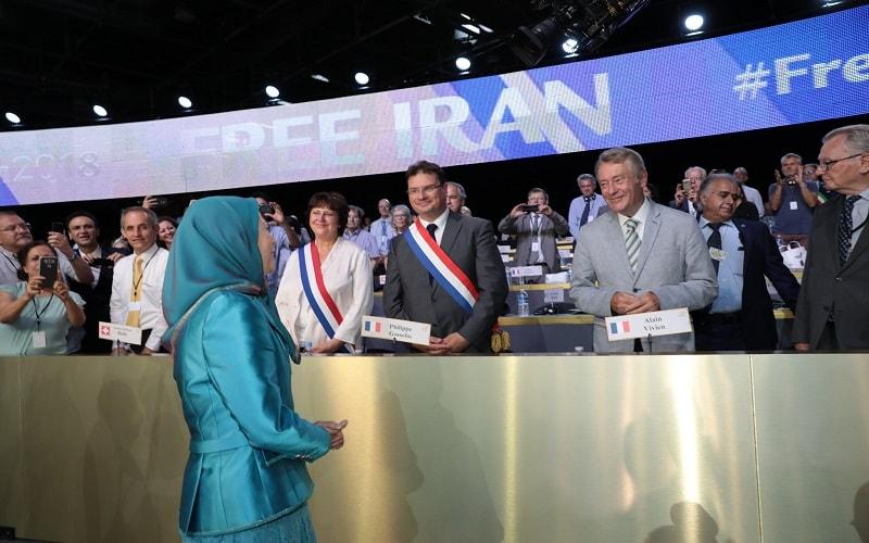 Free Iran Rally in Paris