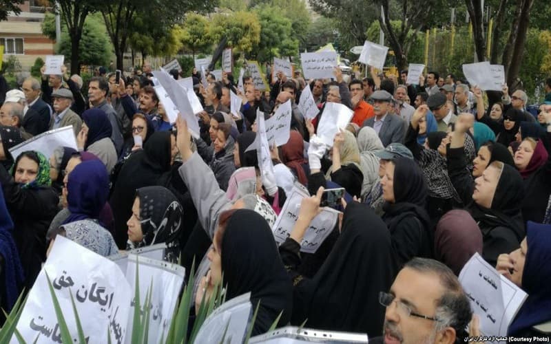 Iranian Teachers strike