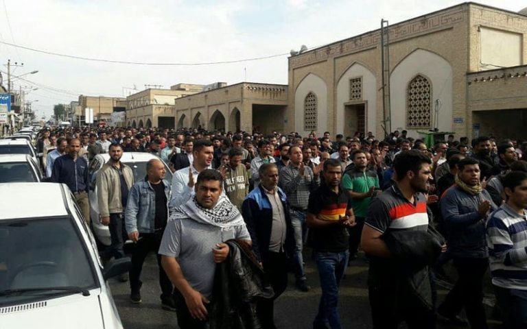 Iran: Steelworkers’ protest in Ahvaz faces a blatant crackdown
