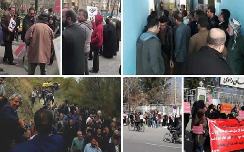 Iran protests, March 1-8, 2019