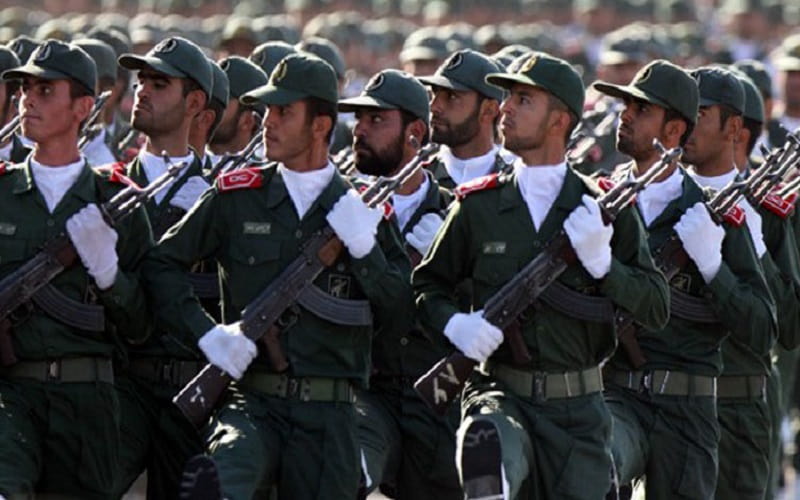 Revolutionary Guards (IRGC); the noose tightened