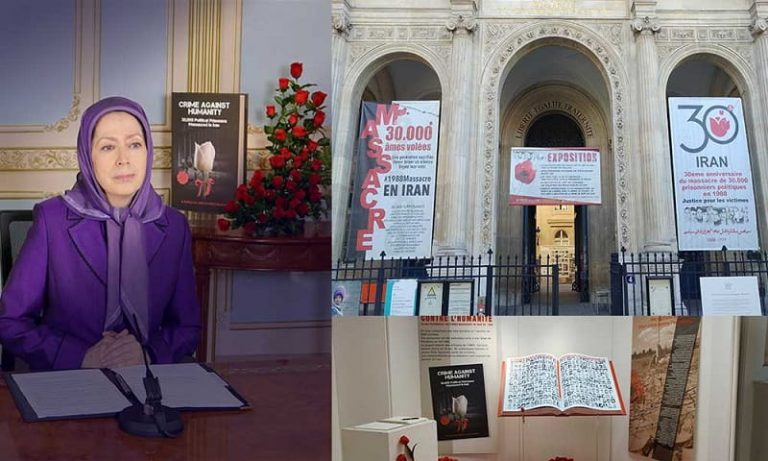 Paris municipality holds exhibition in commemoration of victims of the 1988 massacre in Iran