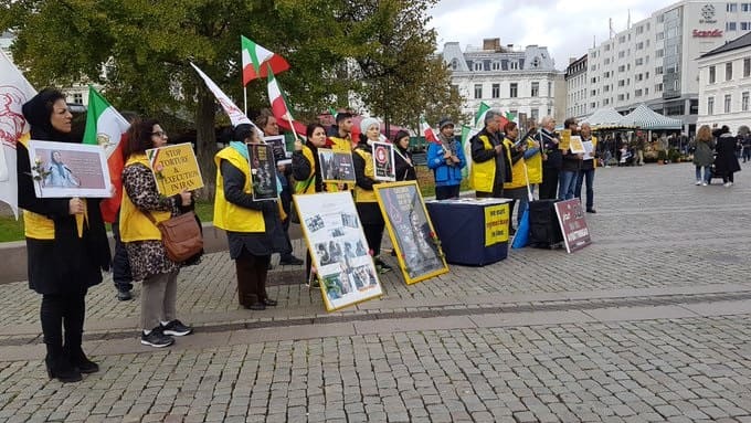 MEK supporters in Sweden