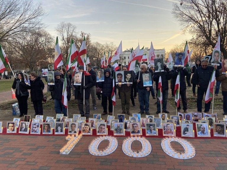 Iranians diaspora, MEK and NCRI supporters rise in support of Iran protests