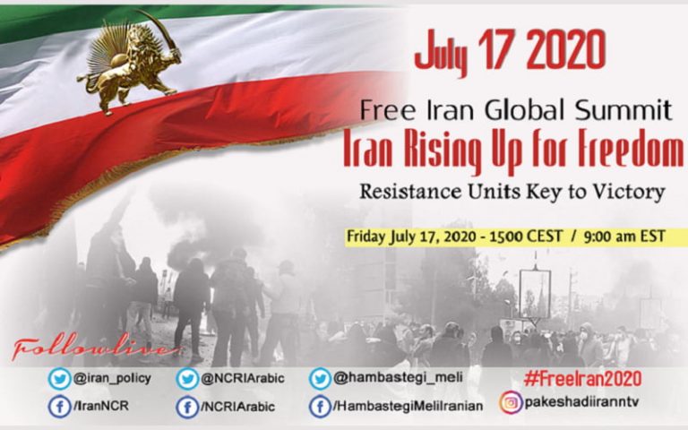 Iranian communities invite their friends and supporters across the globe to join them in the grand virtual gathering on July 17, 2020
