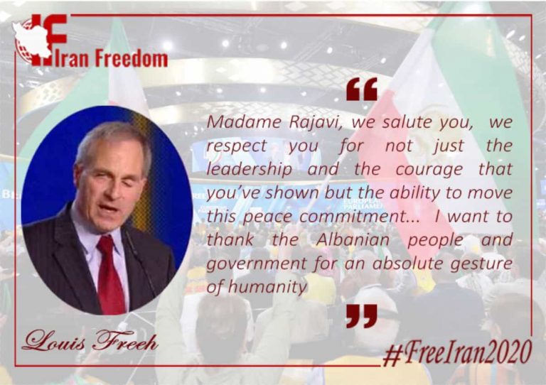 Louis Freeh's remarks on free Iran rally 2019 in Ashraf 3, Albania