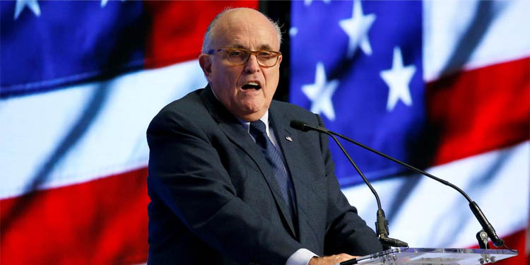 "[Iran's] dictatorship does not change on its own as a leopard does not change its spots," Mayor Rudy Giuliani