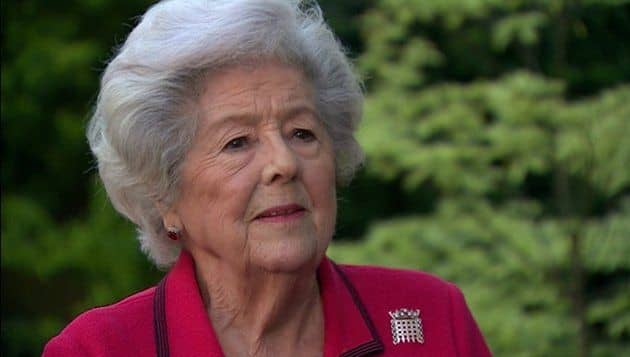 Baroness Boothroyd: The lesson of history is that a regime that has repression and terrorism in part of its DNA is destined to fall.
