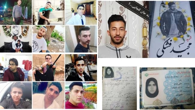 Iranian resistance has identified 56 more protesters who were shot dead by the regime’s forces in the November 2019 uprising, bringing the total number of martyrs named so far to 811 out of over 1500.