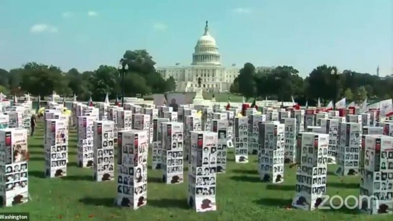 Live Report: Human Rights and Terrorism Photo Exhibition, Washington DC - September 4, 2020