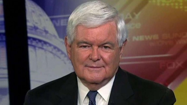 Newt Gingrich: I think what you’re doing is going to defeat the dictatorship. With each passing year, the people realize the future can’t be the mullahs, the revolutionary guards. I think you’re meeting at a key time, there will be more positive things happening, the forces of freedom will become stronger, the mullahs will become weaker and less capable.