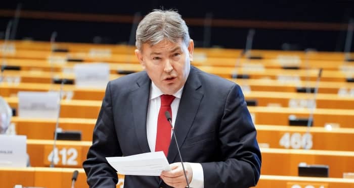 Derk Jan Eppink, MEP from the Netherlands addressed a webinar by European lawmakers on October 7, 2020, on the human rights situation in Iran.