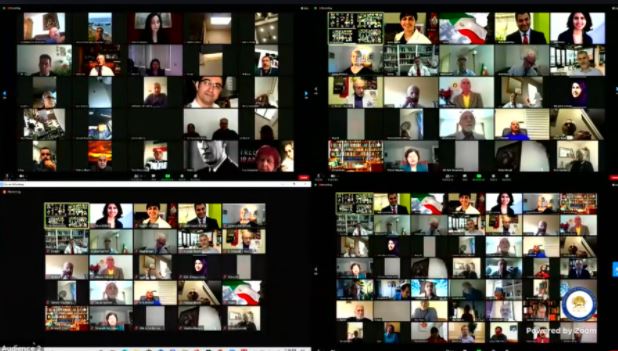 A large number of people joined the NCRI online event discussing an effective policy vis-a-vis the regime ruling Iran—October 14, 2020