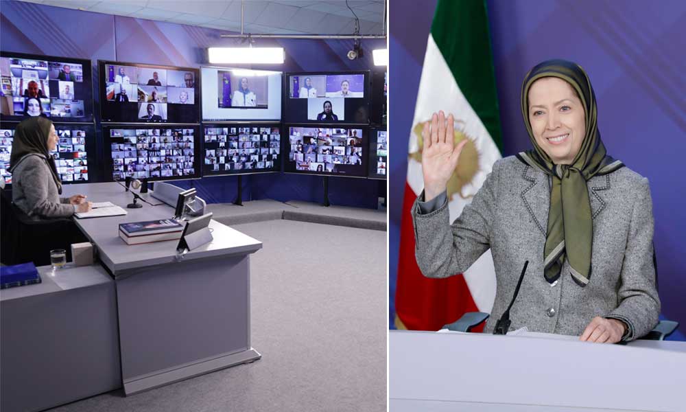 Mrs. Maryam Rajavi, the President-elect of the National Council of Resistance of Iran(NCRI)