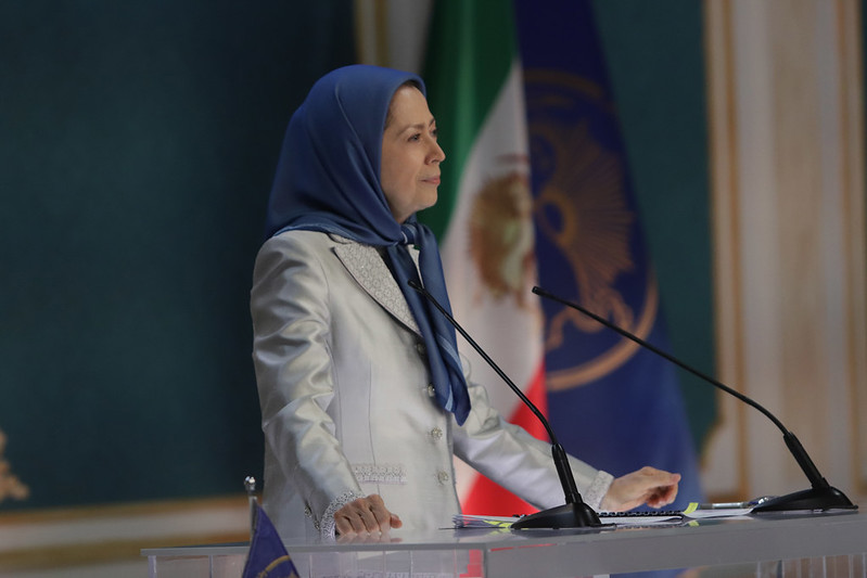 Maryam Rajavi at the three-day session of the National Council of Resistance of Iran - July 2020