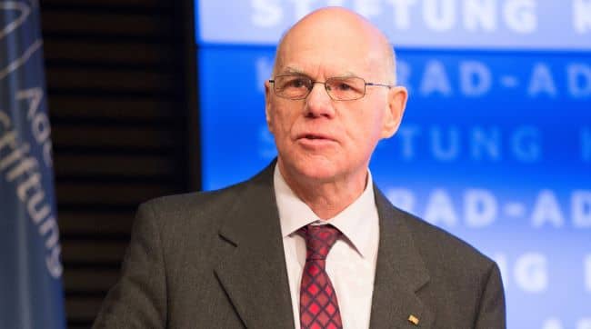 Prof. Norbert Lammert, German Federal Parliament Speaker (2005-2017) and Chairman of the Konrad Adenauer Foundation, addressed an online event in Germany on October 8, 2020, to draw attention to the human rights abuses in Iran.