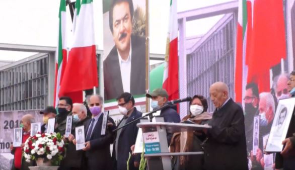 The Shojai family, whom 12 members of their loved ones have been executed, addressed an online event in Germany on October 8, 2020, to draw attention to the human rights abuses in Iran.
