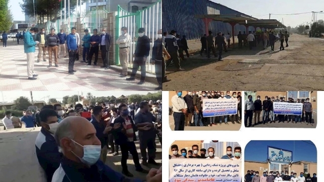 There have been protests across Iran this week related to labor issues, showing how desperate people are that they would gather for protests during a pandemic.