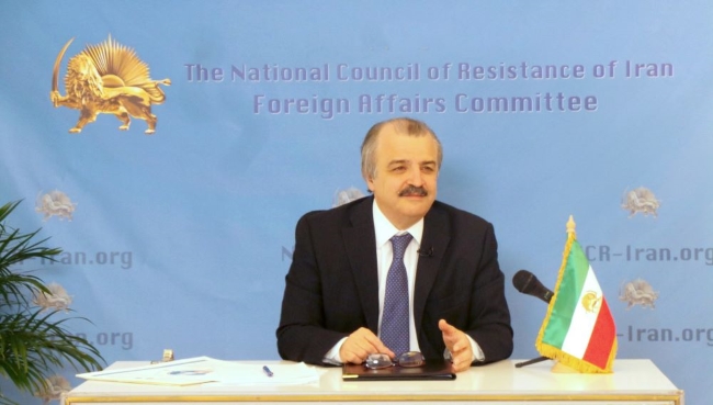 Mohammad Mohaddessin, Chair of the NCRI Foreign Affairs Committee addressed a webinar on October 22, 2020, over the Iranian regime’s terrorism in Europe.