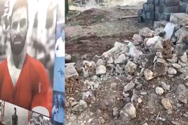 The Mullahs’ regime plainclothes agents in an inhumane act destroyed the grave of wrestling champion and political prisoner Navid Afkari on Thursday, December 17, 2020.