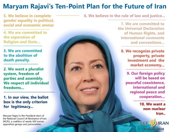 Iranian Resistance’s 10-Point Plan for a Free Iran. The Iranian Resistance has long been a pioneer in defending Iranian people’s rights.